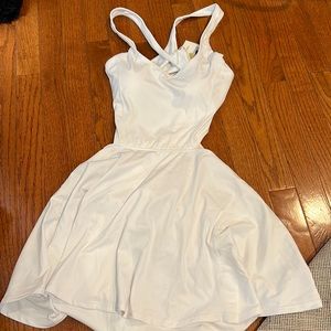 Halara white tennis dress